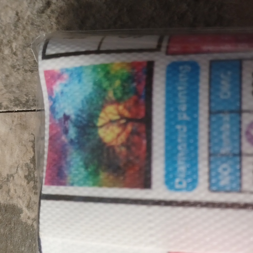 NIP Rainbow Tree Diamond Painting Item HC 501